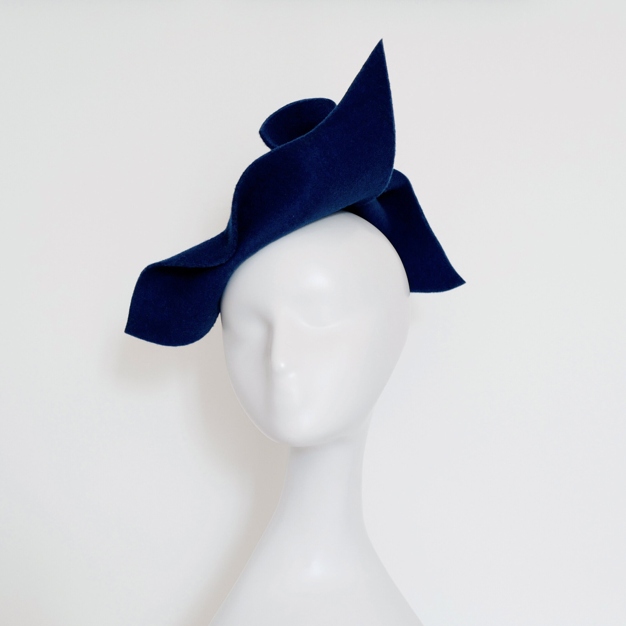 LAPIN FELT FASCINATOR by Yujied Hats 