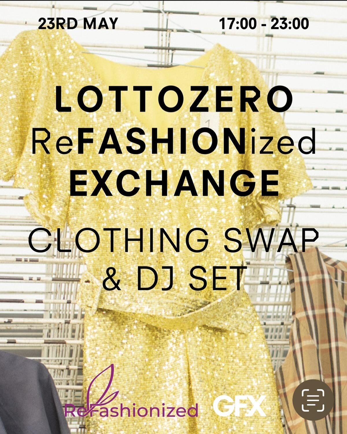 To all fashion lovers! It&rsquo;s time to refresh your wardrobe for spring, but in a sustainable way! This Friday, May 23rd at 17:00 Lottozero is hosting the second edition of our amazing swap party: it&rsquo;s the ReFASHIONized EXCHANGE! Together wi