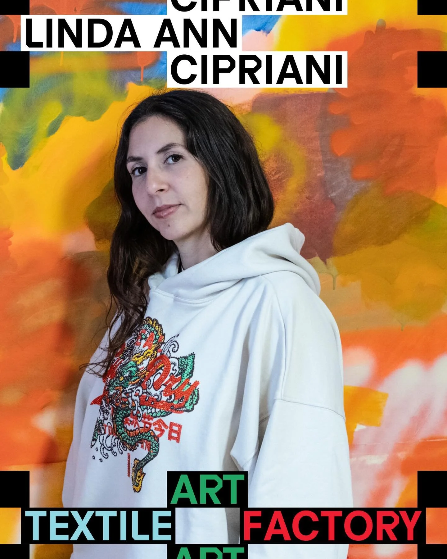 If you have been following along you know that in the next week we will be announcing all the winners of Textile Art Factory, our 6-month artist residency in Prato, Italy!
Second one up, meet Linda Ann Cipriani @__lindaann__ , step into her body of w