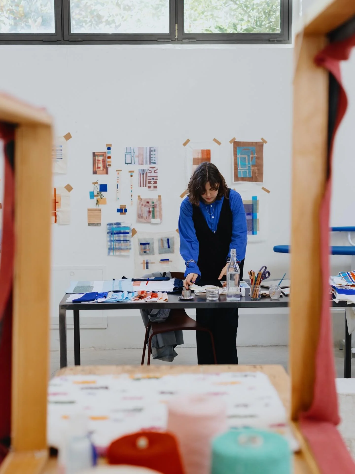 When a residency clicks and all pieces fall into place, creatives are in full flow! It is so stunning to see the research of our residents come to life in the lab of Lottozero!

Textile designer Leda Devoldere, the founder @atelierleda, stayed at the