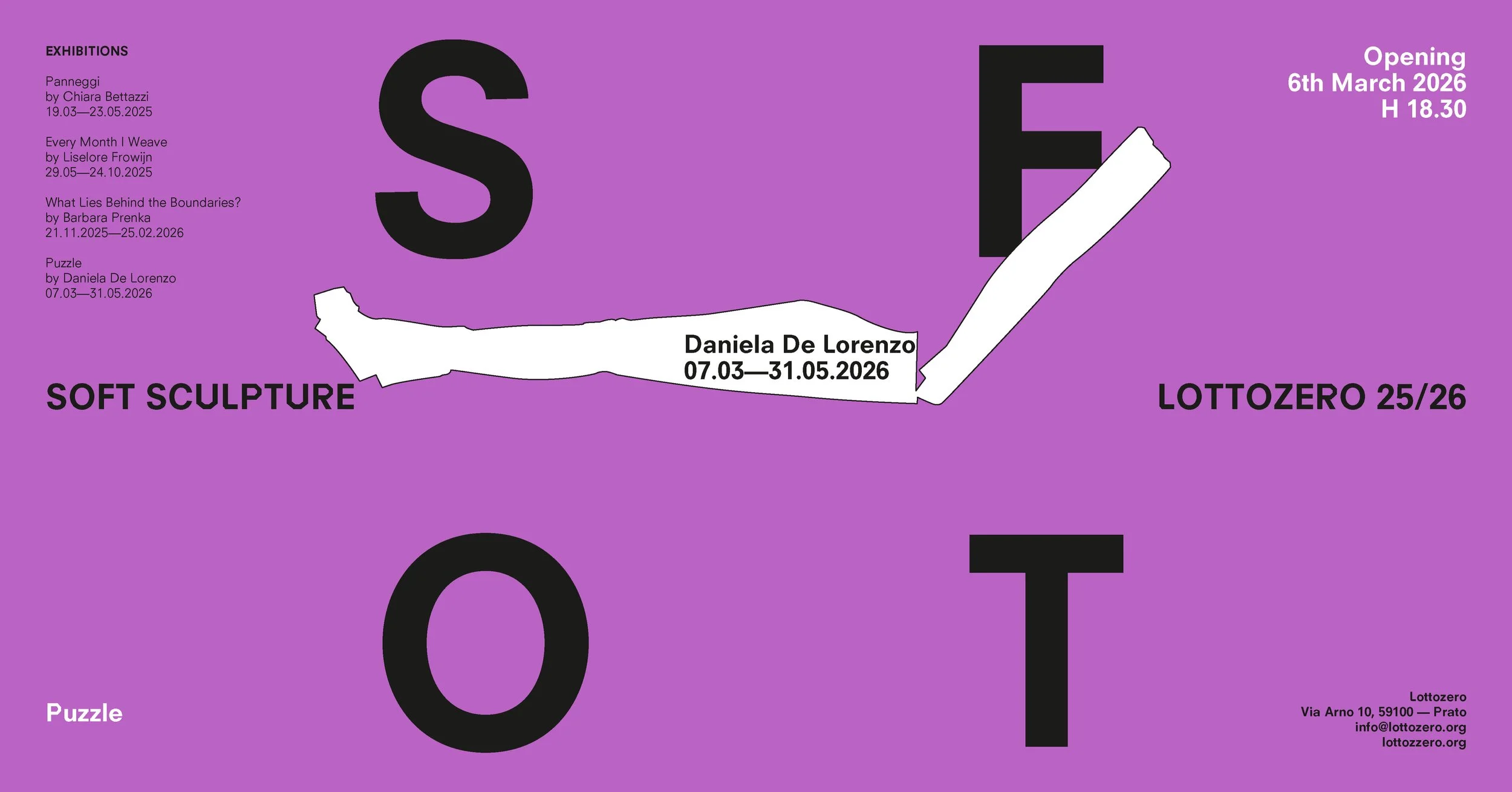 Puzzle -  New exhibition by Daniela De Lorenzo