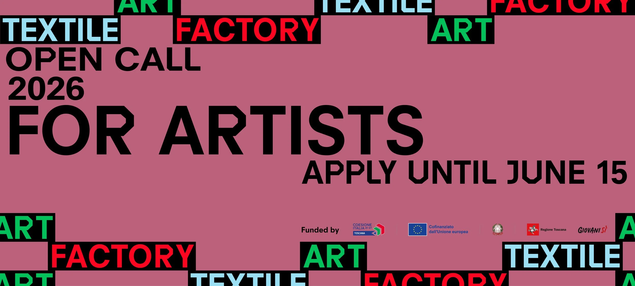 TEXTILE ART FACTORY – OPEN CALL FOR ARTISTS (2nd Edition)