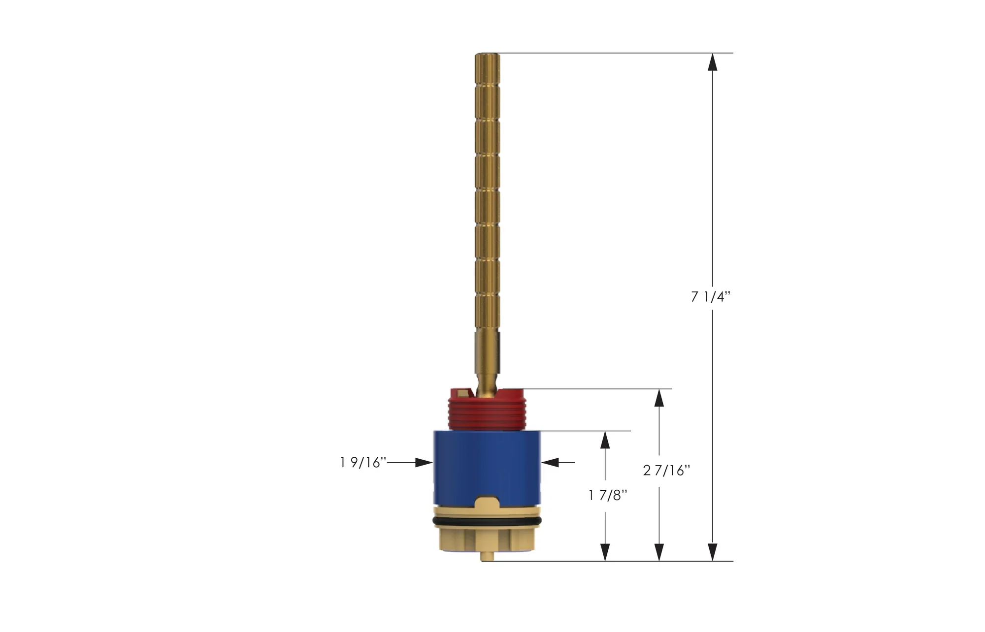 Pressure Balance Valve Cartridge