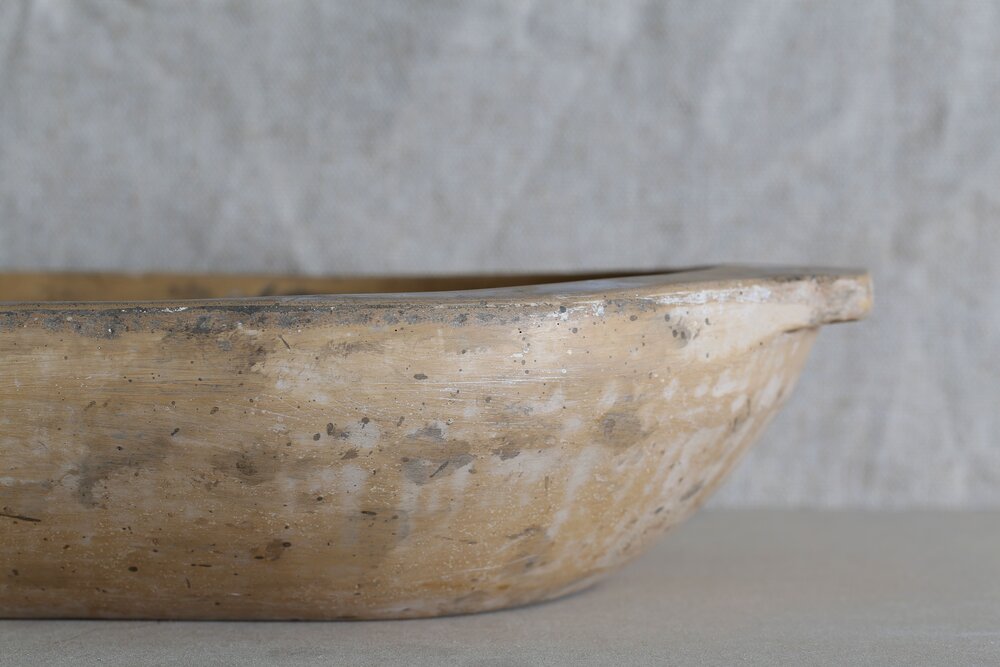 Antique Maple Stone Dough Bowl Sink — Atmosphyre