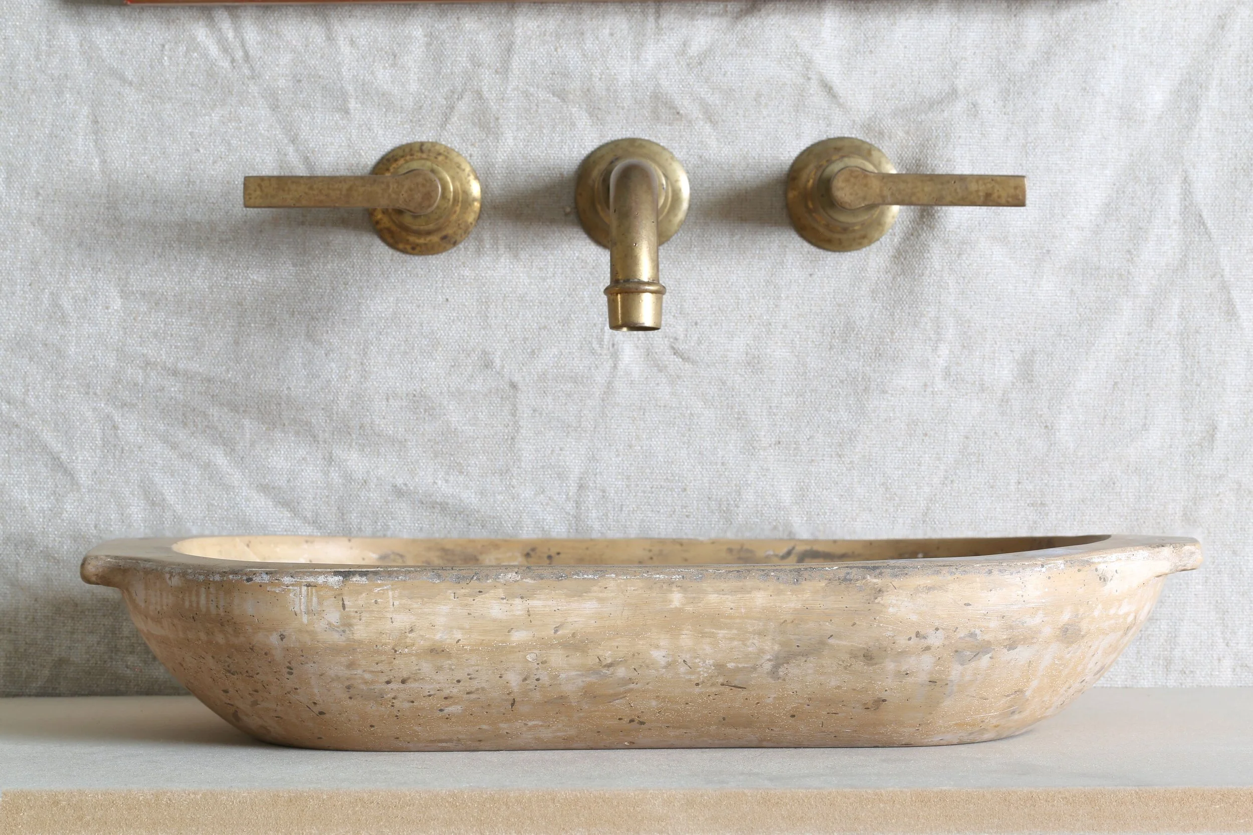 Close up of antique maple dough bowl.jpg