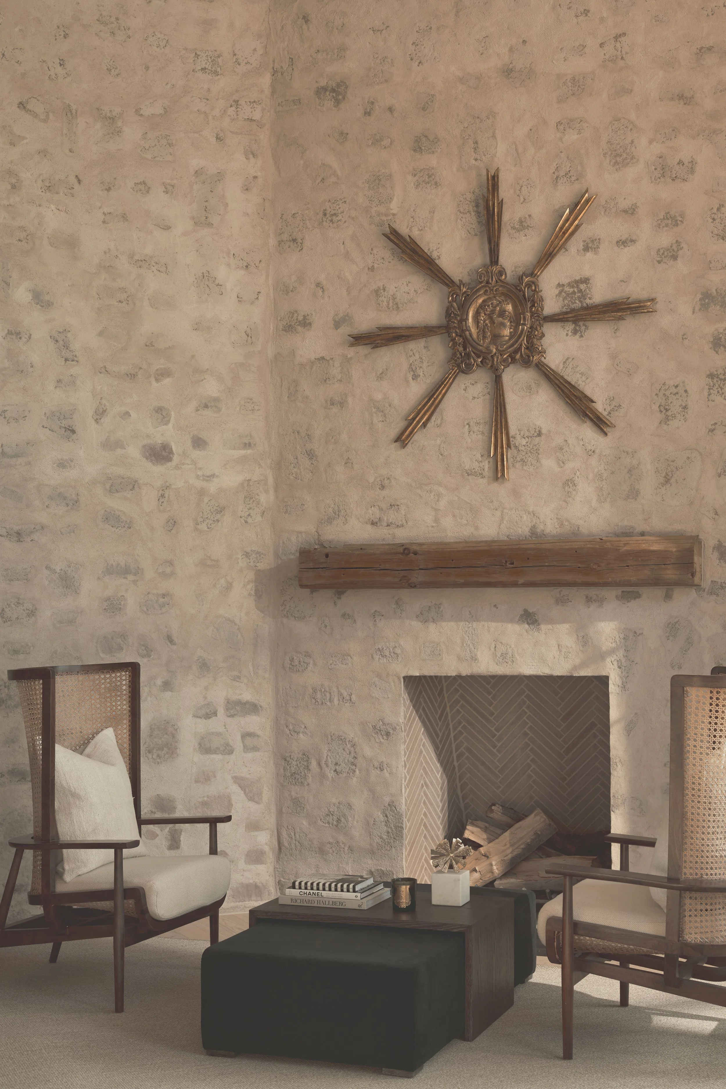 Antique STONE WALL PANELS