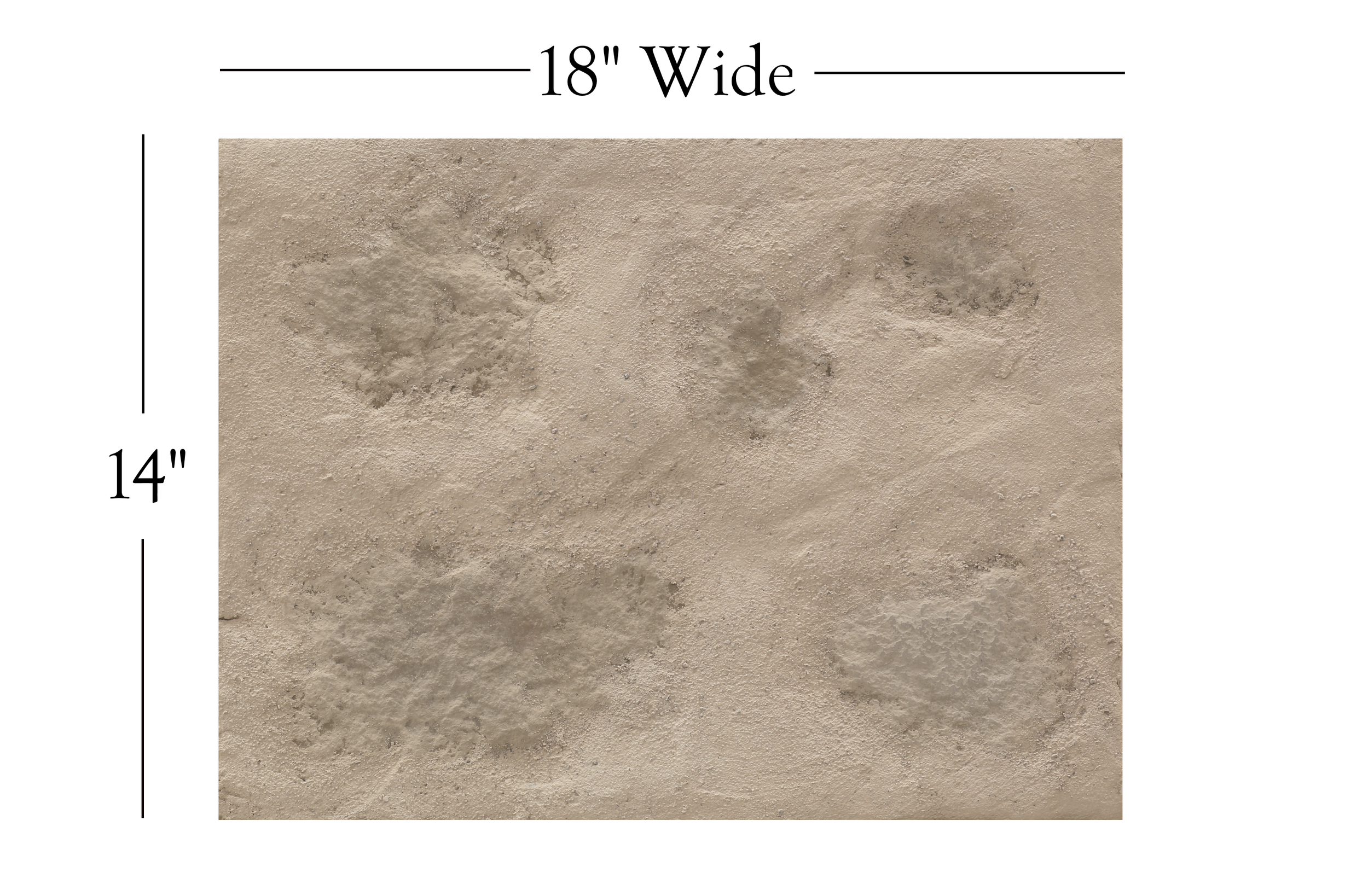 Dimensions of Concrete Stone Wall Panels