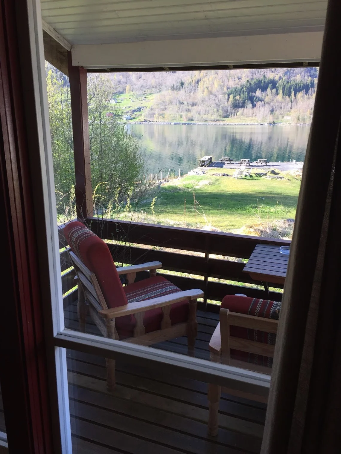View from our Balestrand House