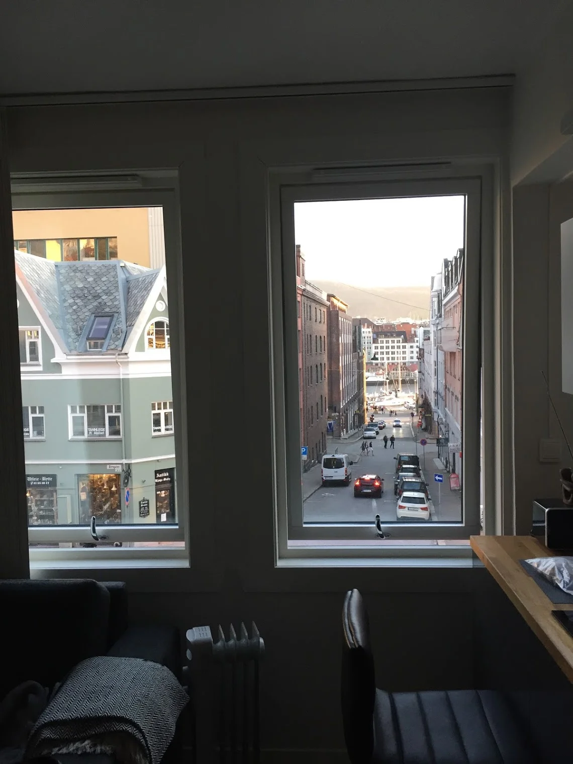 View from our Air BnB