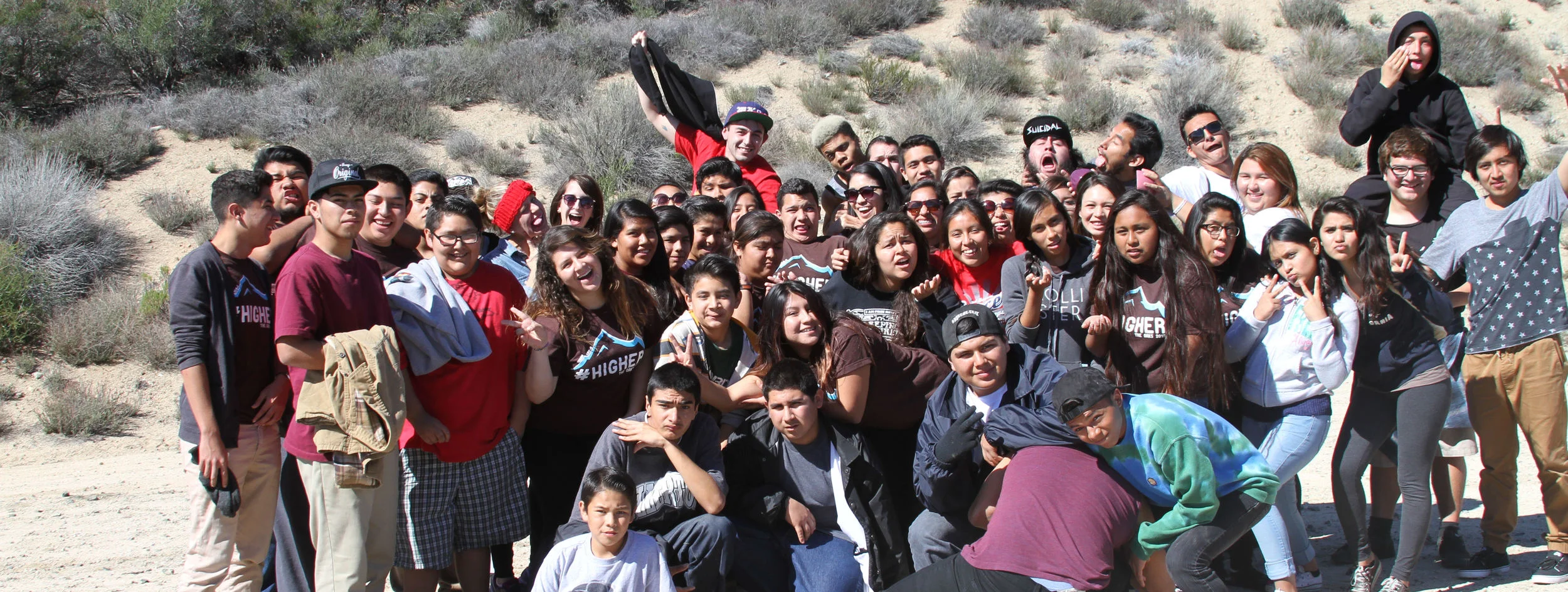 The Garnet & Maple neighborhoods bonded while at The Oaks Winter Camp.