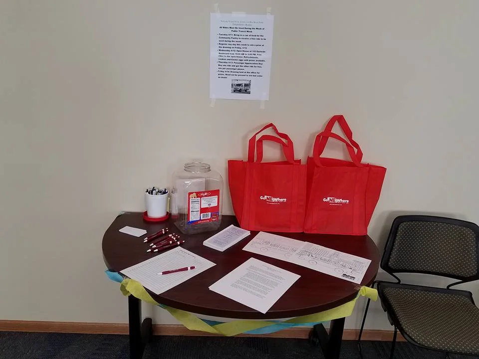 Nebraska Public Transportation Week, 2017 - Beatrice open house.