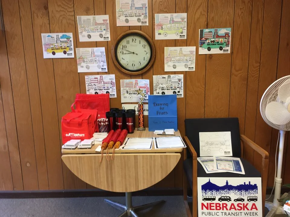 Nebraska Public Transportation Week, 2017 - Nebraska City open house.