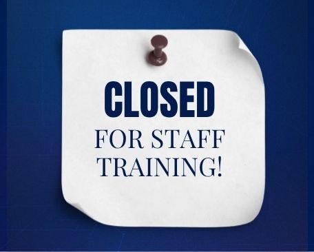 Staff Training - Closed