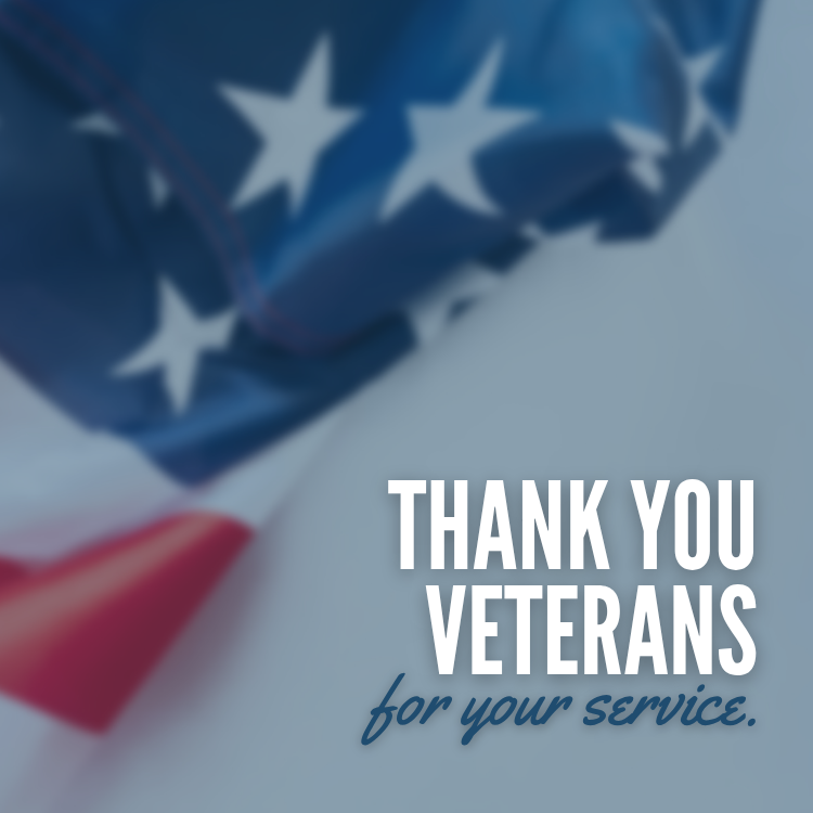 Veterans' Day - Closed