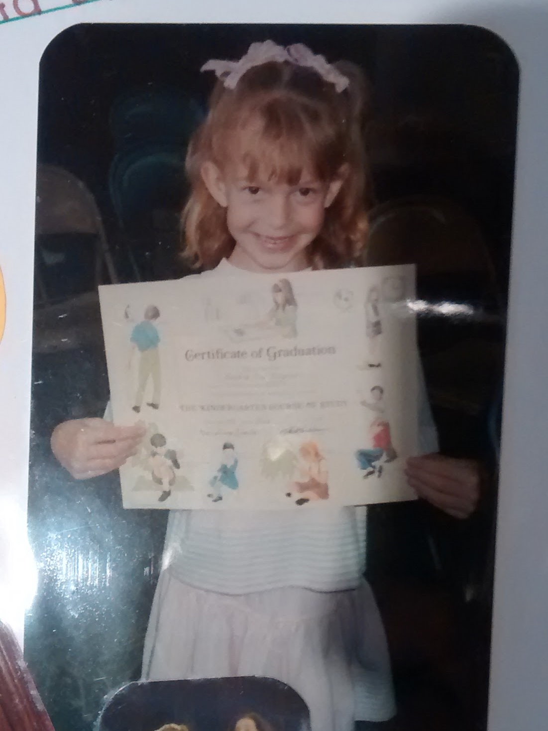 Byron Center Christian School Kindergarten Graduation. Class of 1995.