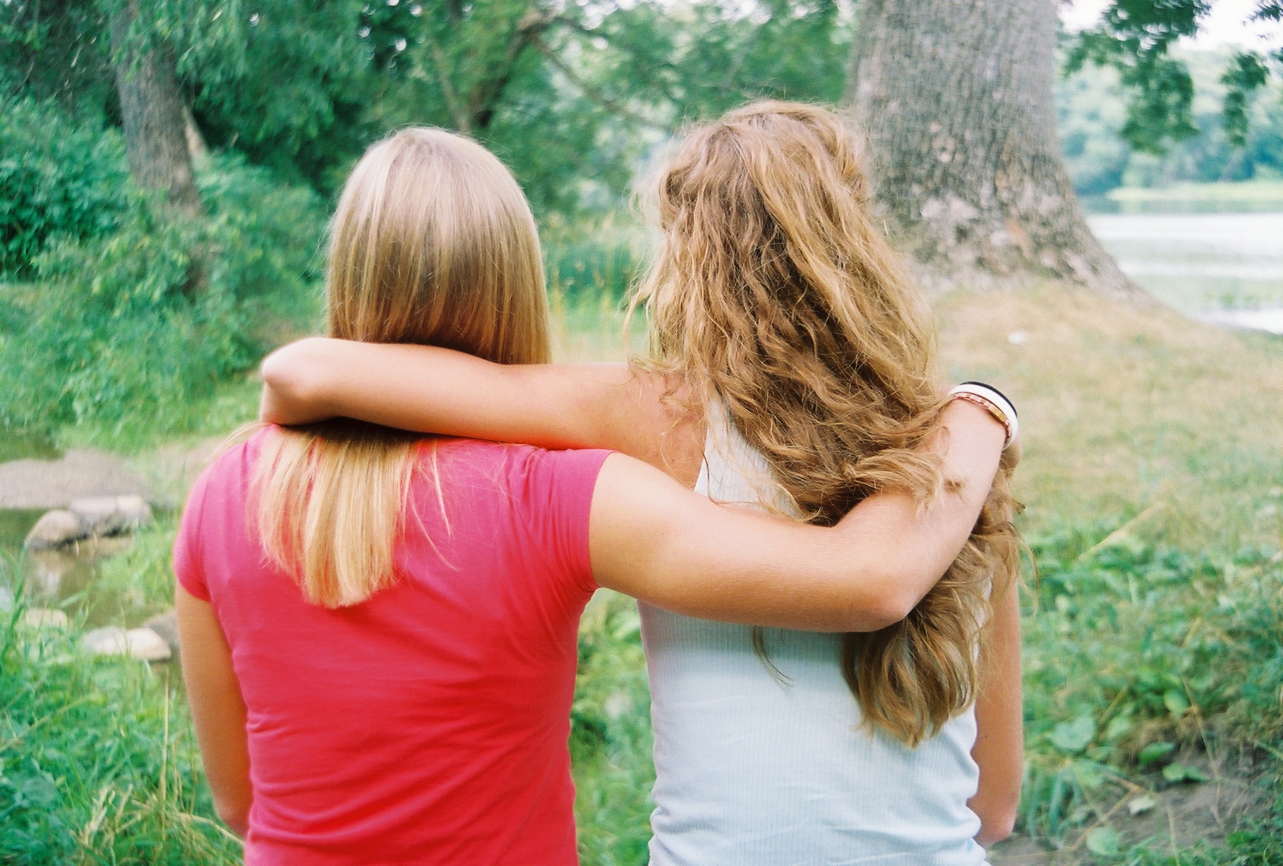 My friend Kaylee, standing by me after our senior year of high school. {2007 feels like forever ago.} Grateful for her. Grateful for you.