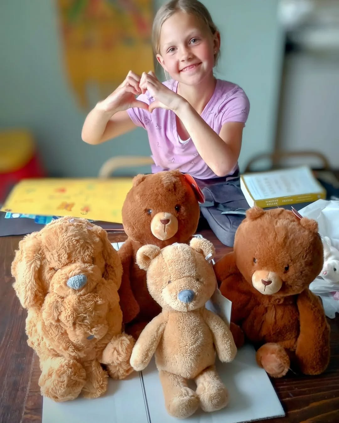 Today marks 10 years since Aliza died, which breaks my brain to think about. The kids asked to celebrate her birthday, so we picked out stuffies that will be sent to hospitals and given to other families going through stillbirth and infant loss. It's
