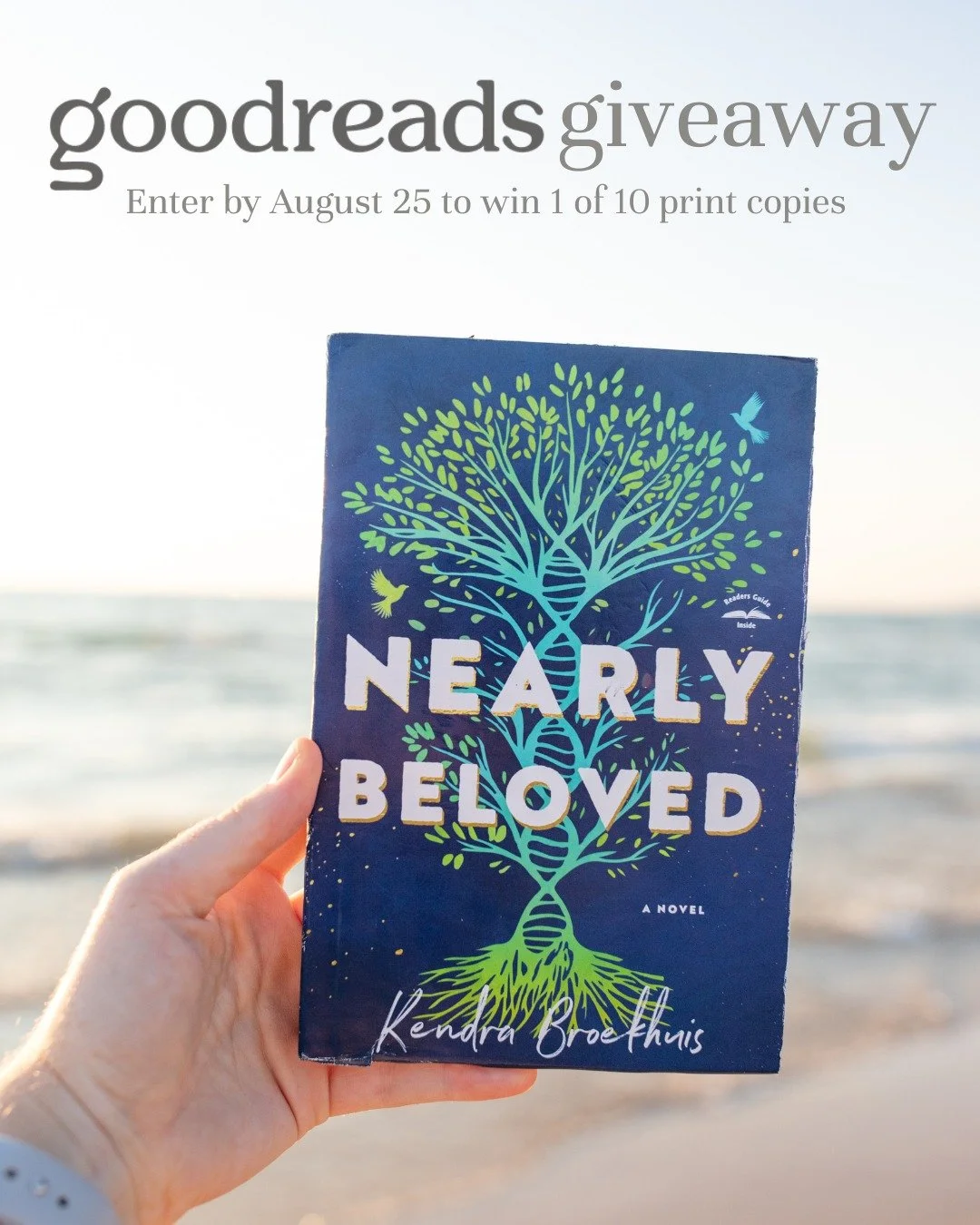 Remember coupons? This is like, if your name is drawn, you'll get a coupon for 100% off a paperback copy of Nearly Beloved and it will be shipped directly to you. 10 winners will receive coupons a.k.a. free books! ❤

(Link to giveaway in bio.)

#Near