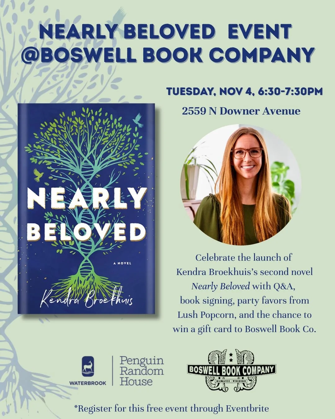 Only three weeks until release day! And we're going to party hard for one hour by chatting about books and being home long before 9pm, so this is my kind of party!! ❤

I'd love to see you at @boswellbookco , too. (Link to register in bio.)