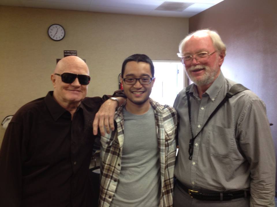 Hanging out with Don Menza and Gary Foster. Legends.