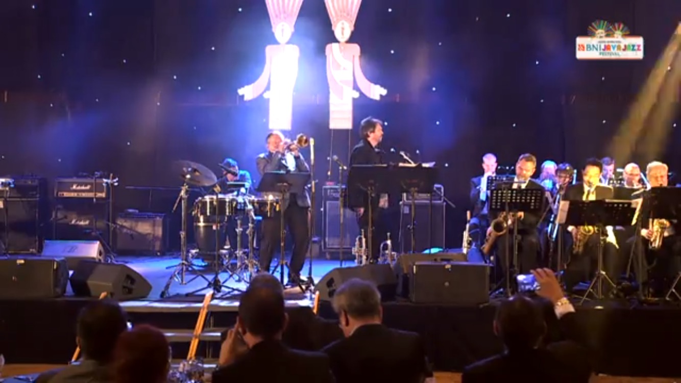 2017 Java Jazz Festival with the Ron King Big Band featuring Arturo Sandoval- Jakarta, Indonesia March 2017