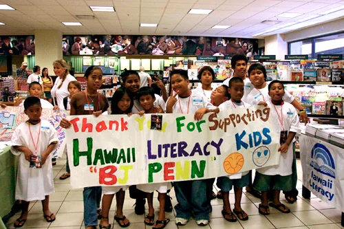 BJ Penn Teams Up to Support Hawaii Literacy (06/28/08)