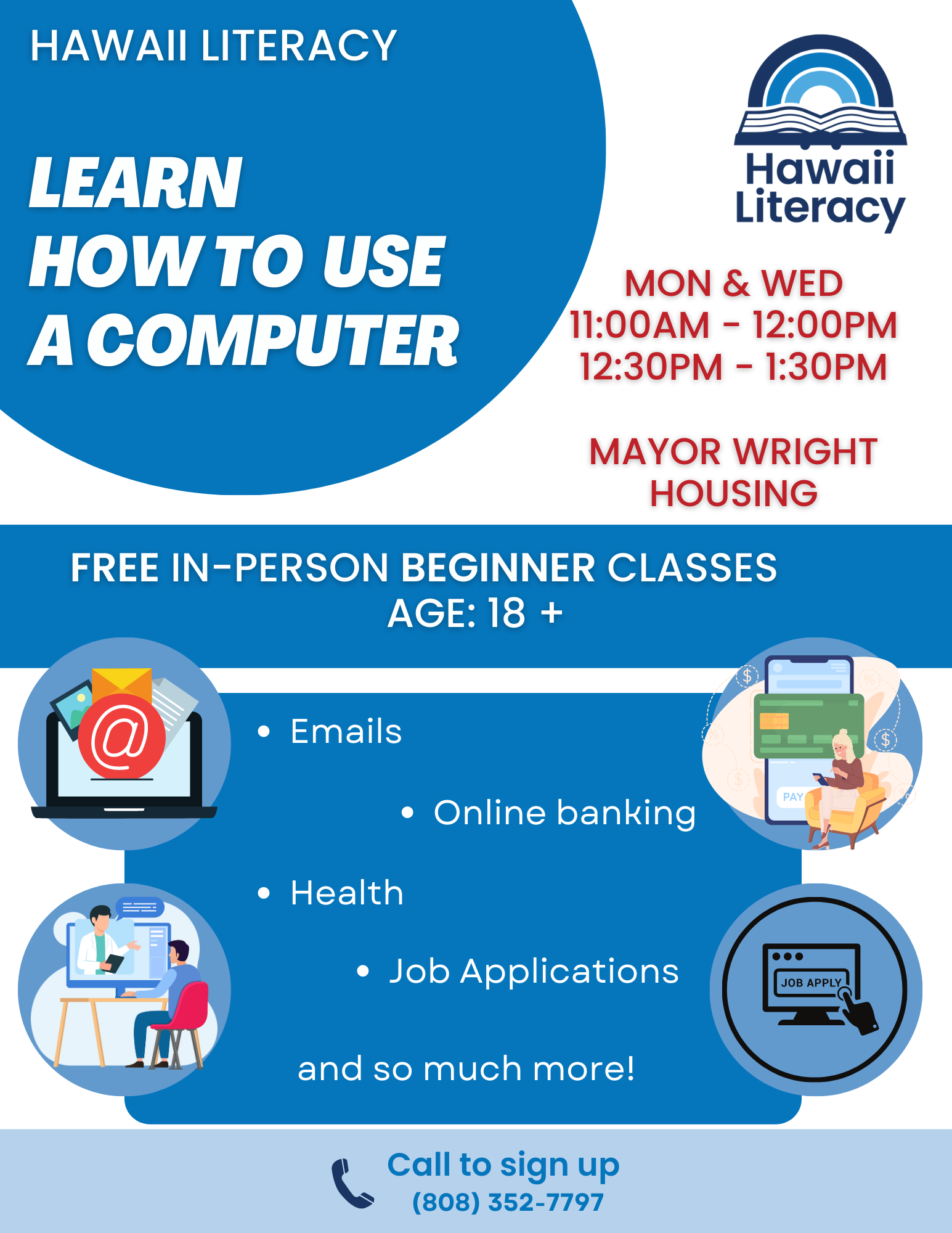 Free Digital Literacy Classes