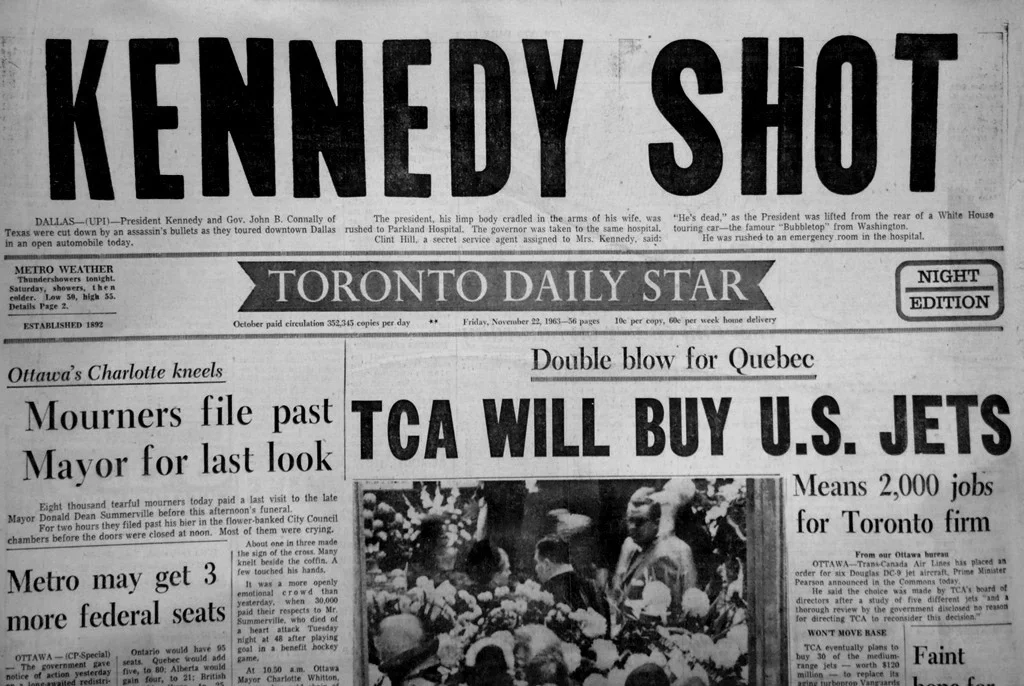 The Toronto Daily Star, 1963.