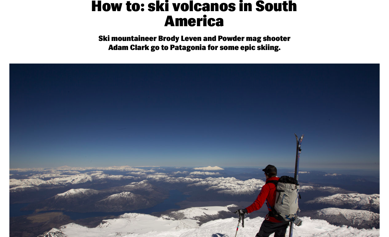   Red Bull Adventure  web article 20 November 2013 