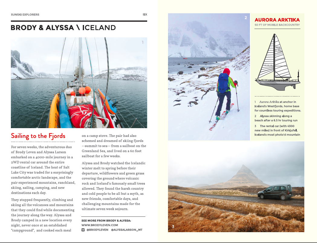   Brody &amp; Alyssa \ Iceland Sunski Lens  newsletter article August 2015 