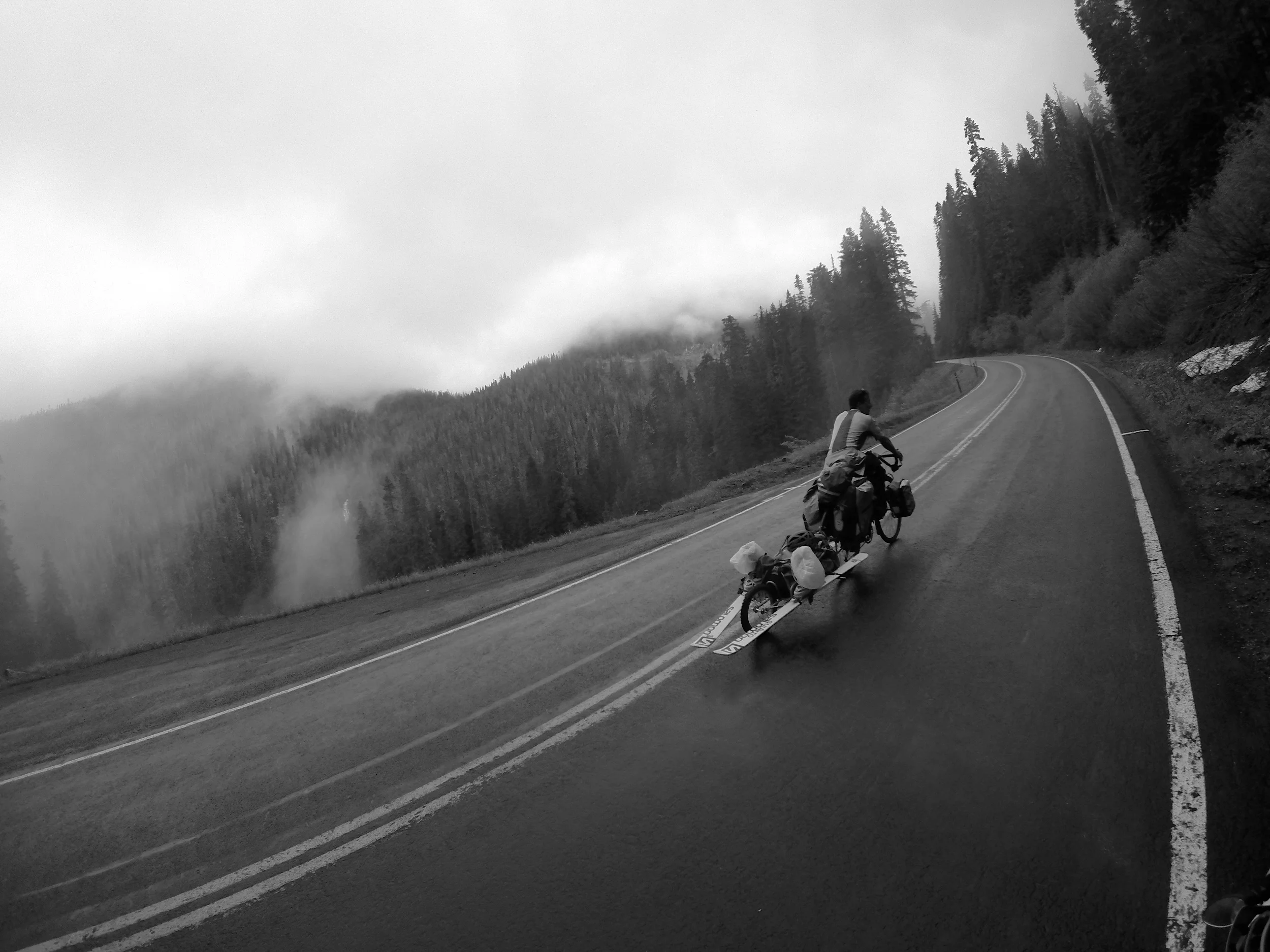   Brody Leven Begins Freakish Bike, Climb, Ski Adventure, #PedalToPeaks Freeskier  web article 9 June 2014 