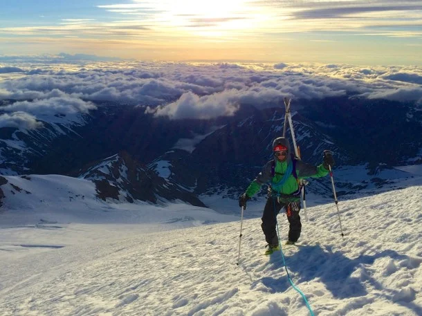   Brody Leven Talks Completing Badass Adventure "Pedal To Peaks" Freeskier  web article 7 July 2014 