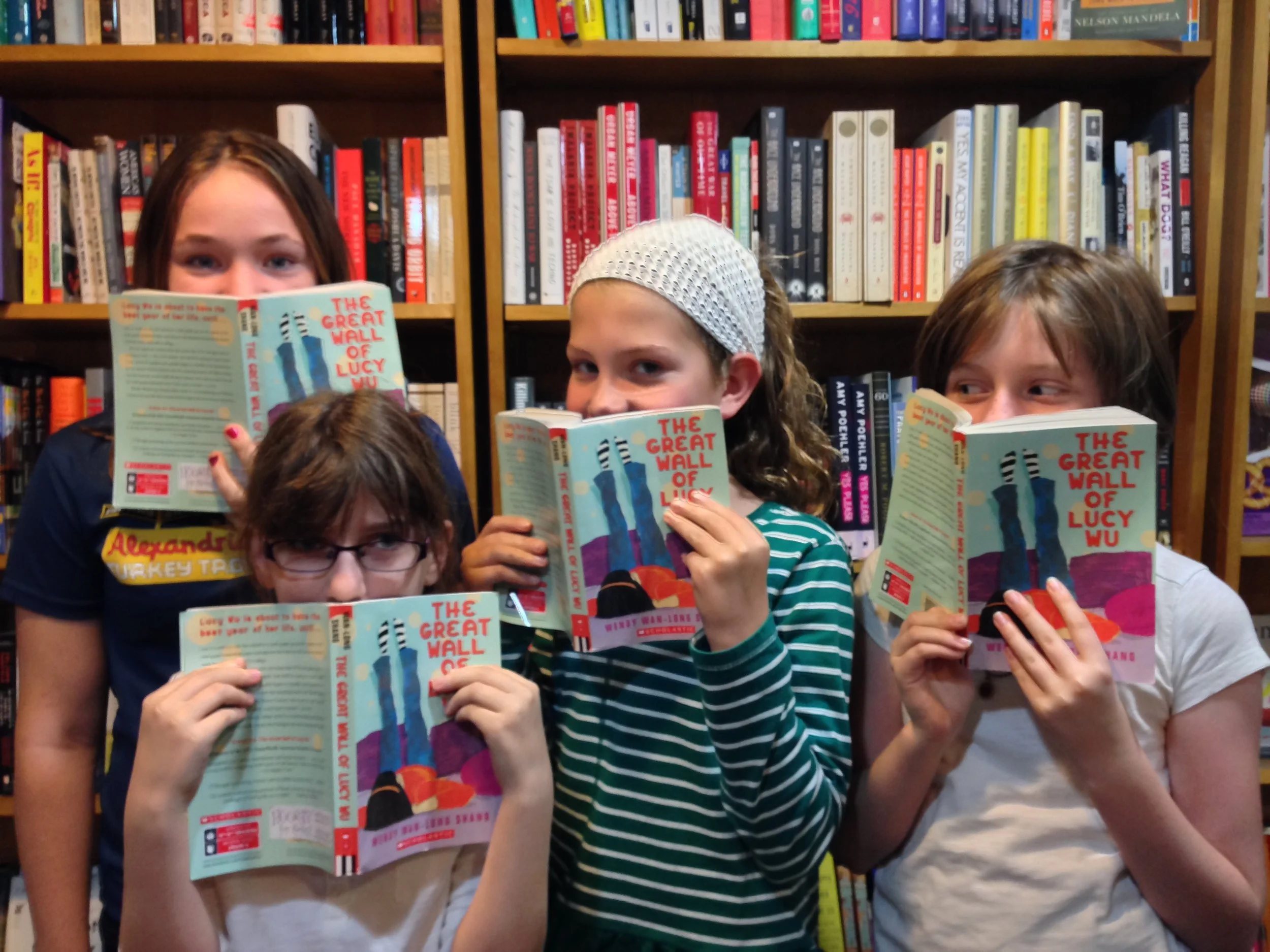 Sept 2, 2016 This is a long overdue thank you for a podcast that you did with my daughter Leah many months ago on the Great Wall of Lucy Wu . If you recall, Leah was part of the podcast recorded at Hooray for Books in Old Town, and it was a phenomenal experience for her. Additionally, since listening to her show, The Book Club for Kids has become one of my favorite podcasts and I have listened to all of the back episodes trying to identify good books for my kids (and for my friends kids). It's such a smart idea to have kids describe their reading experiences and to capture their Book Club discussions. Bravo! Also --- I wanted to pass on that my daughters specific book club discussion transitioned into a larger discussion on bullying and elementary schools. Since there were a couple of kids from her class involved in the podcast, I forwarded your link to her teacher and principal. This gave them a interesting perspective on what bullying is like in the elementary schools from a child's perspective. You are doing really great work and I am grateful for the opportunity to learn more about kids and children's literature through your efforts. Diane Devendorf OldTown Mom of Teens