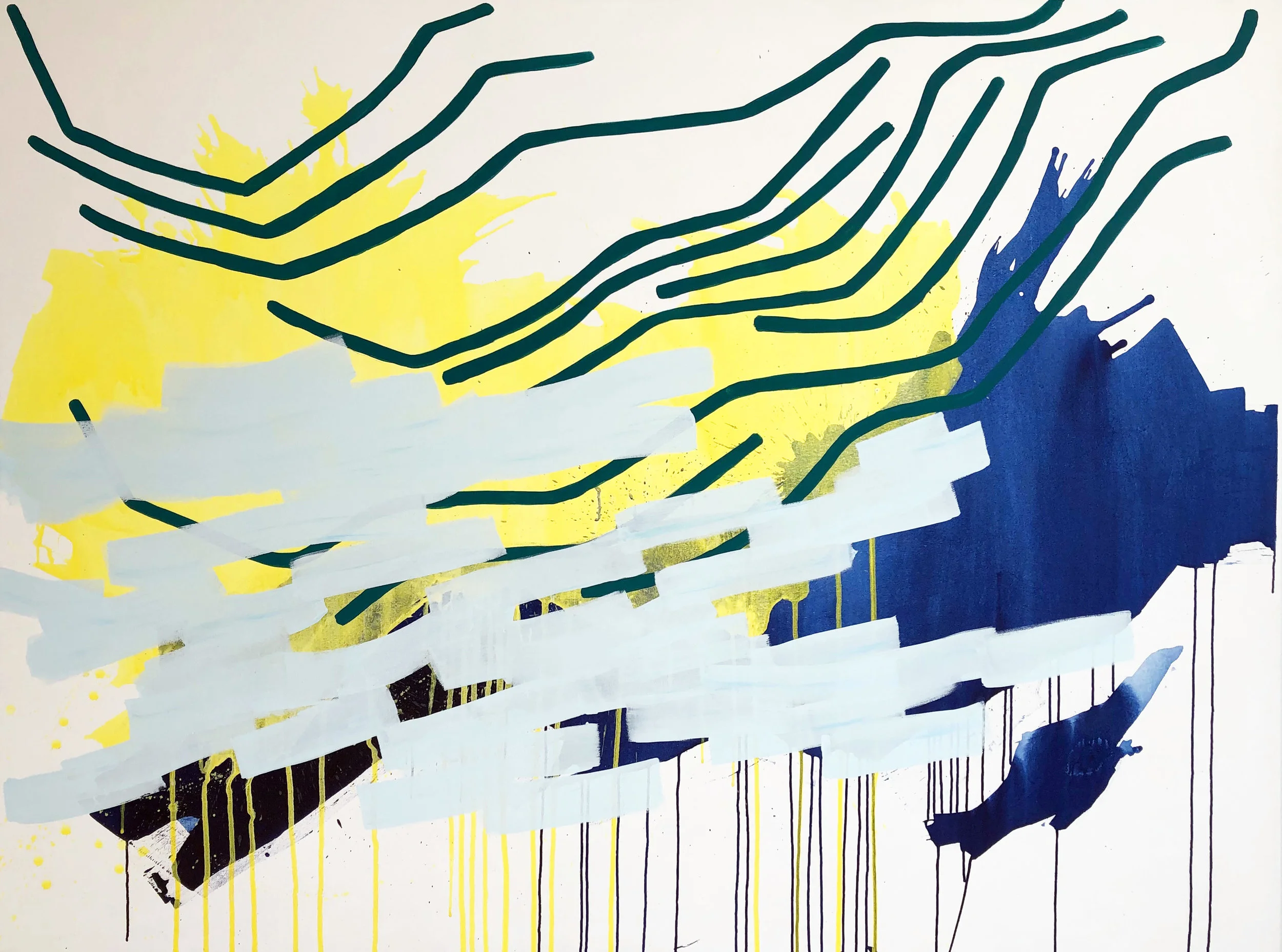  60 x 80  Acrylic on canvas 