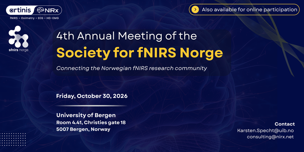 Events | fNIRS Systems | NIRS Devices | NIRx