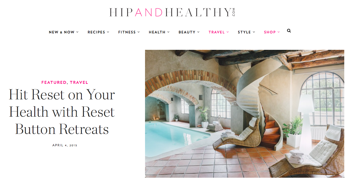 Hit Reset on your health with Reset Button Retreats.