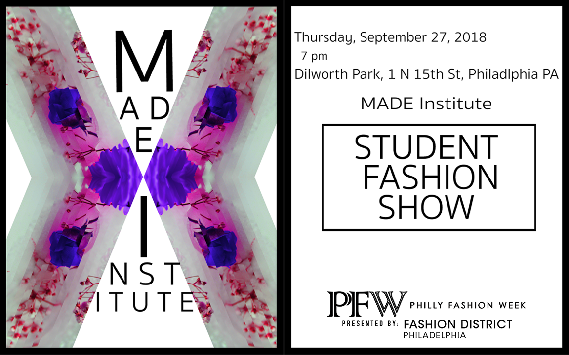 SEPT 27TH @ CITY HALL PHILADELPHIA LATEST STUDENT COLLECTIONS ON OUR SEPTEMBER RUNWAY IN PARTNERSHIP WITH PHILLY FASHION WEEK