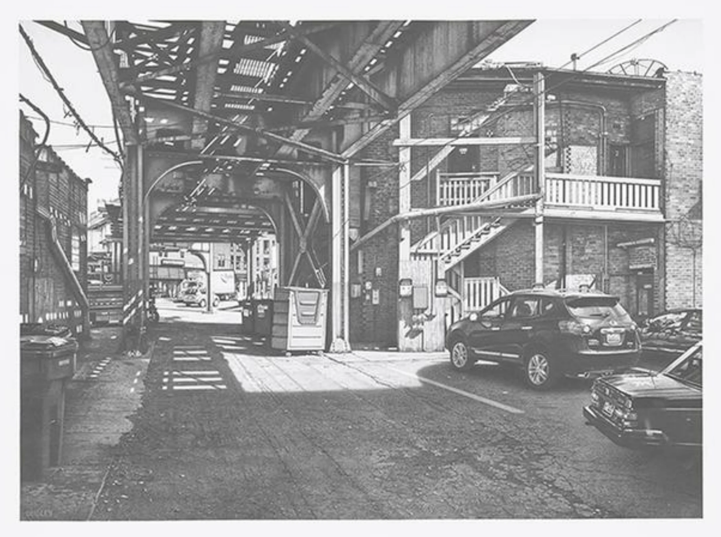 CTA Tracks Near Wrigley Field   2016 (Copy)