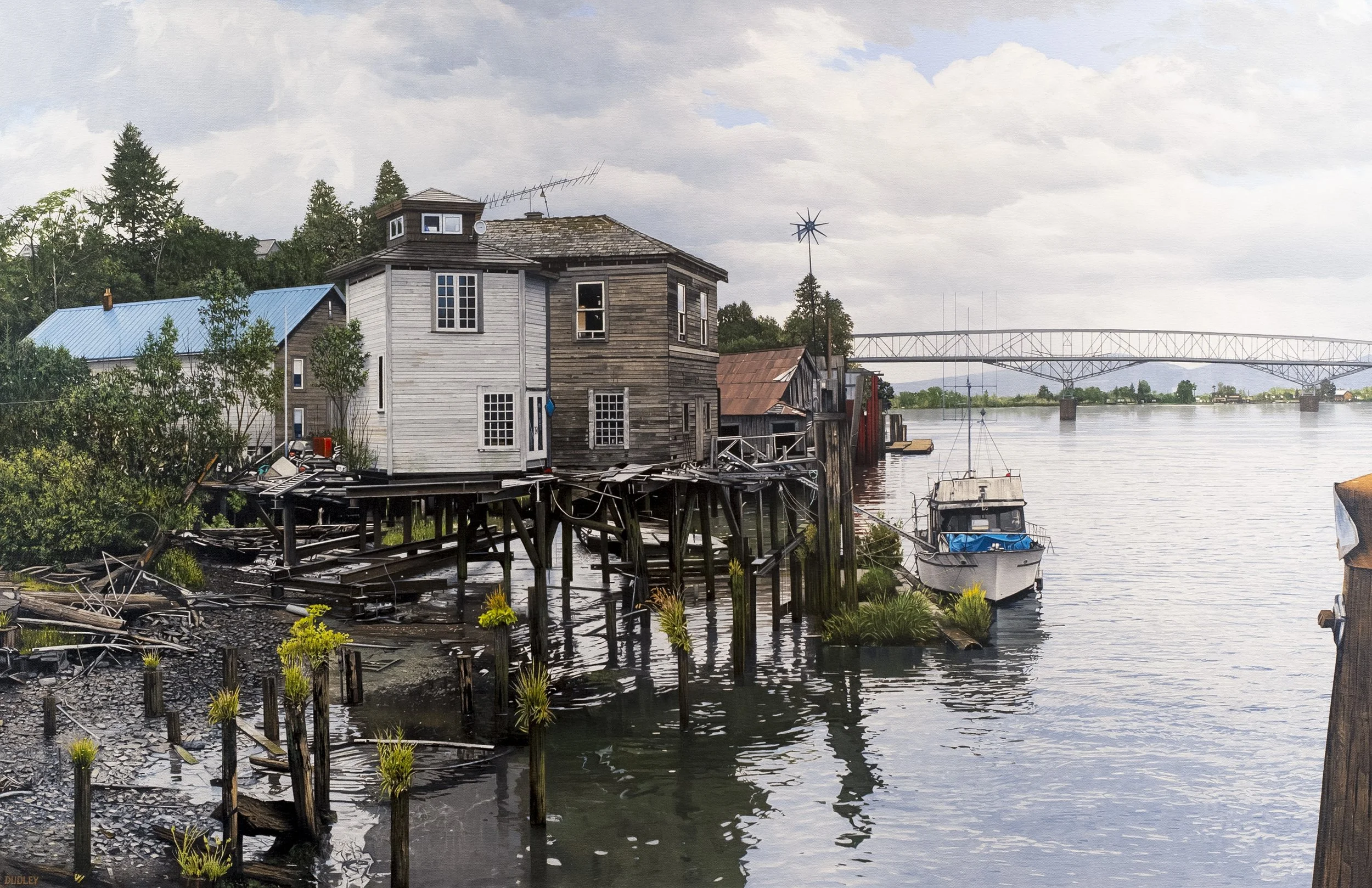 On the Columbia River at Cathlamet
