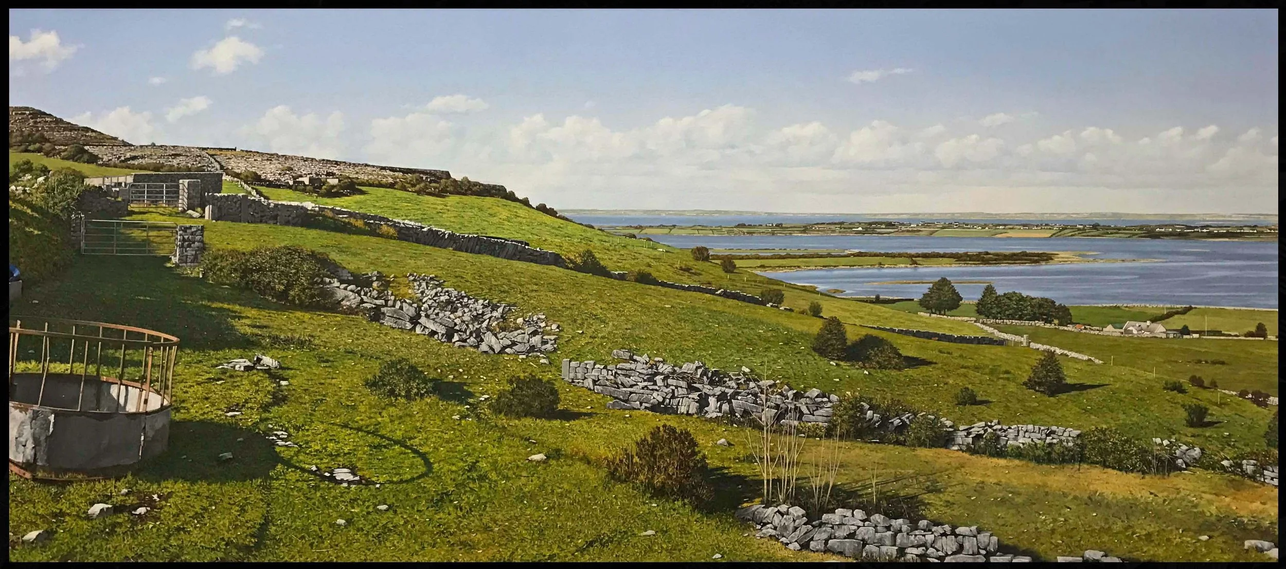 Galway Bay Ireland 2015, oil on canvas