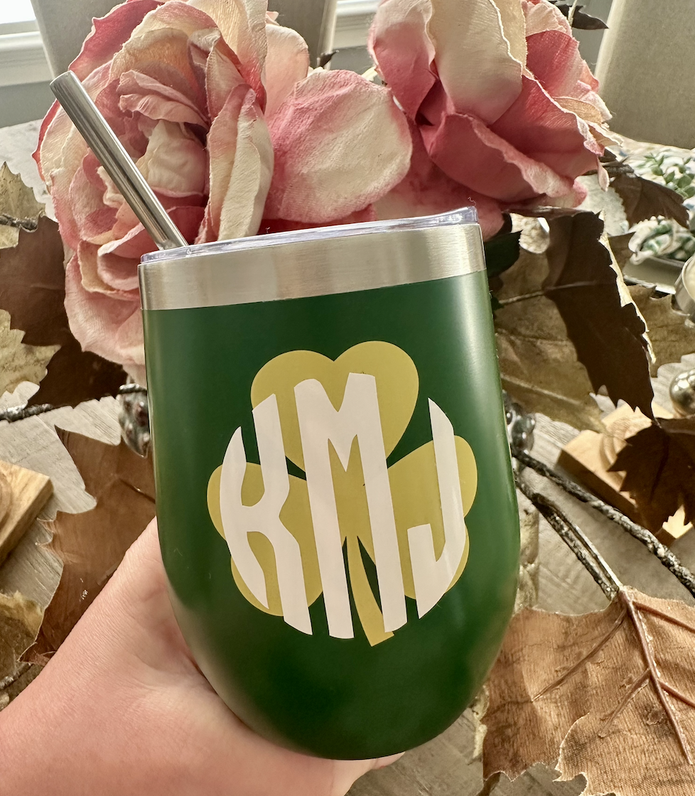 lucky clover stainless wine cup.png