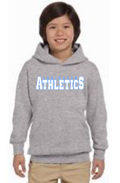 LA Stacked Youth Hoodie Gray.png