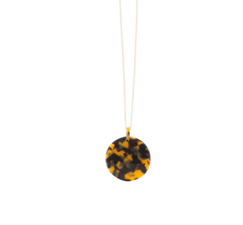 Brown Black Circle Necklace.png