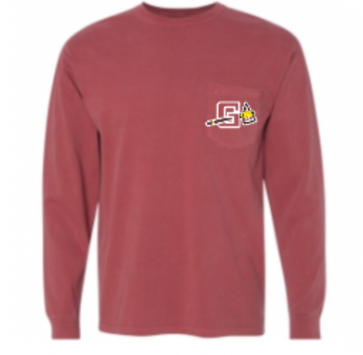gilbert cc long sleeve pocket crimson.png
