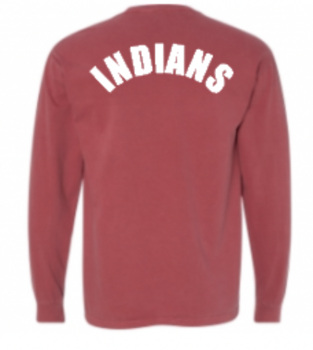 gilbert cc long sleeve pocket crimson back.png