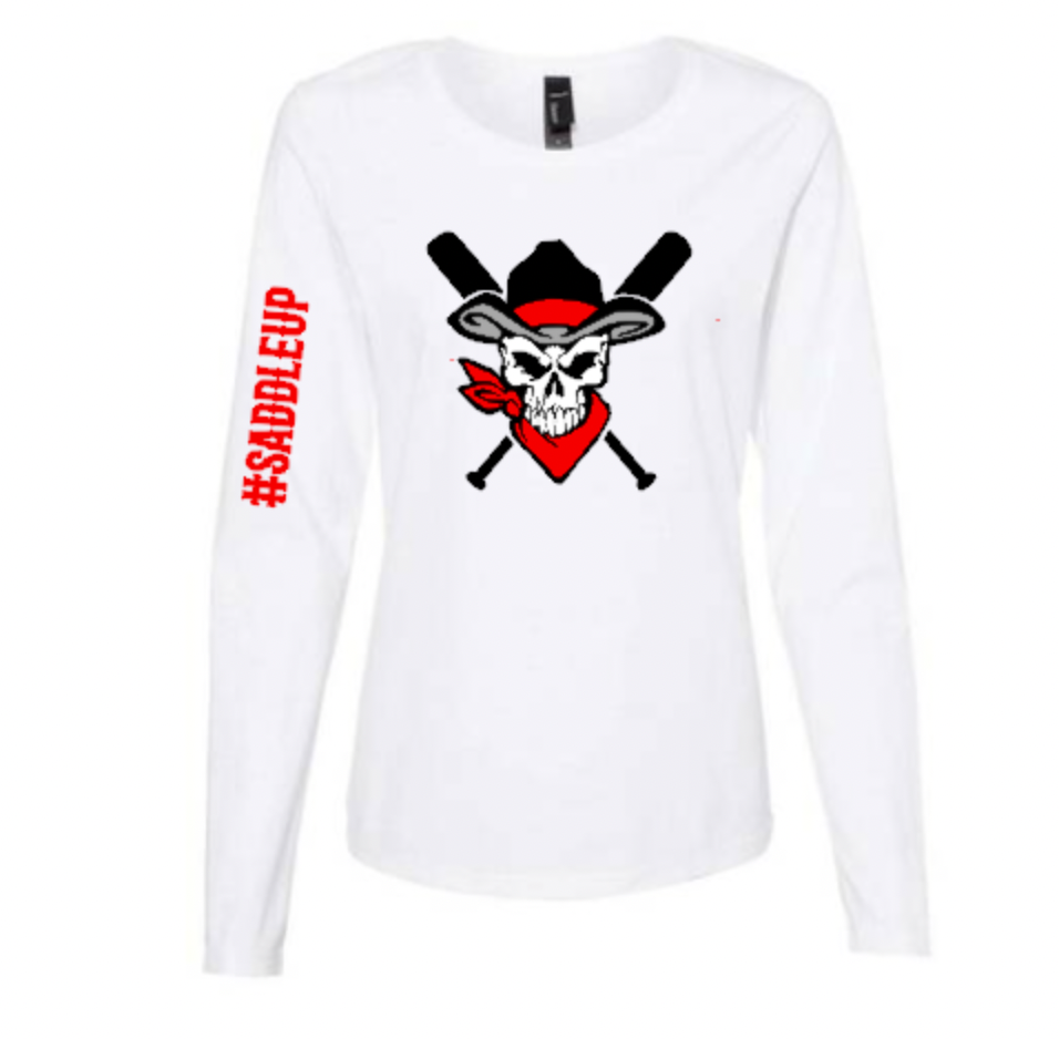 congaree cowboys #saddleup ls white.png