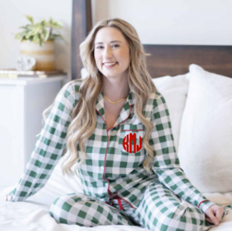 Gingham Pajamas green and red .png