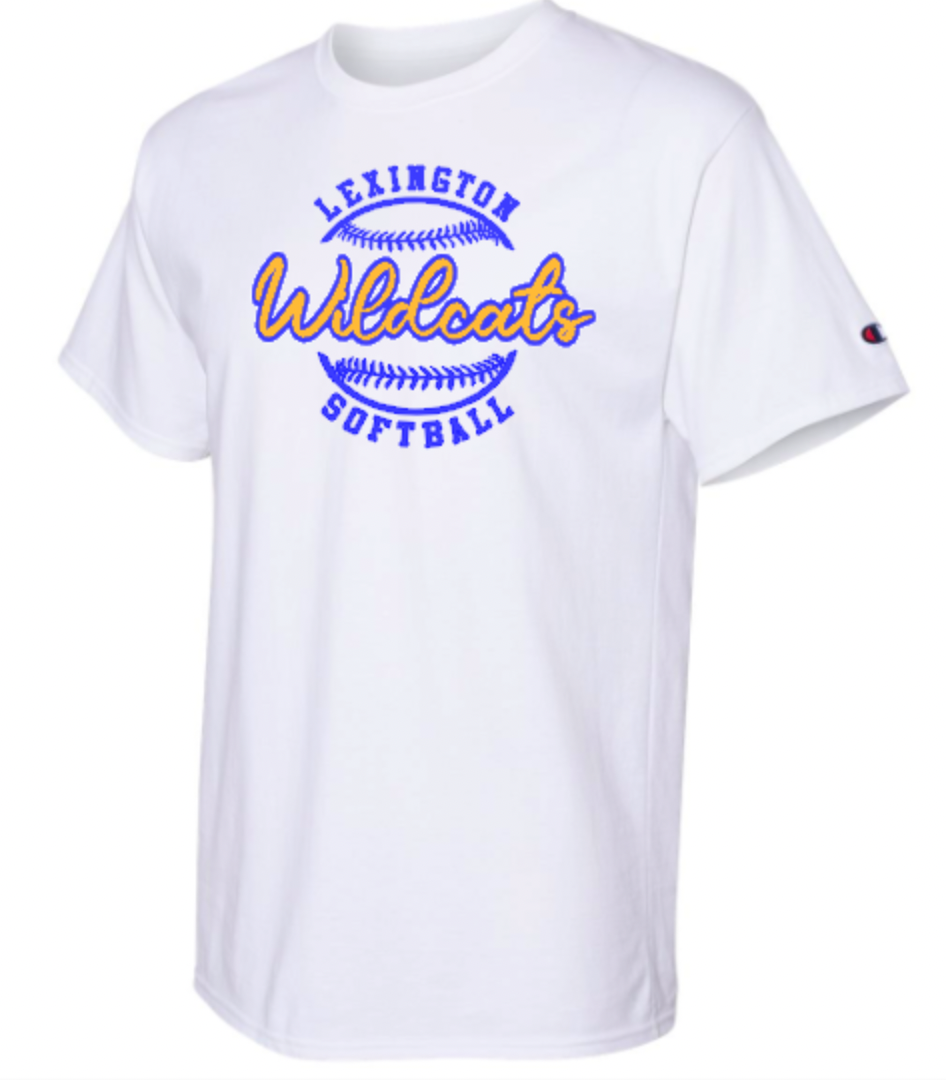 Lexington Wildcats Softball Champion SS White.png