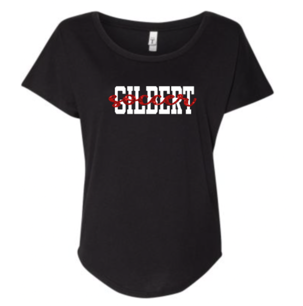 Gilbert Soccer dolman black glitter.png