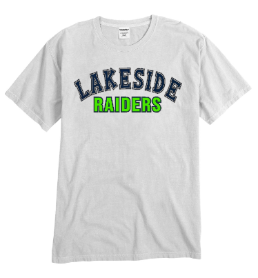 Lakeside Raiders CW SS Tee White.png